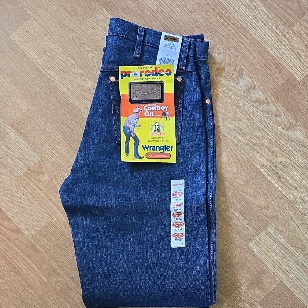 Wrangler Blue Bootcut Jeans Classic Style